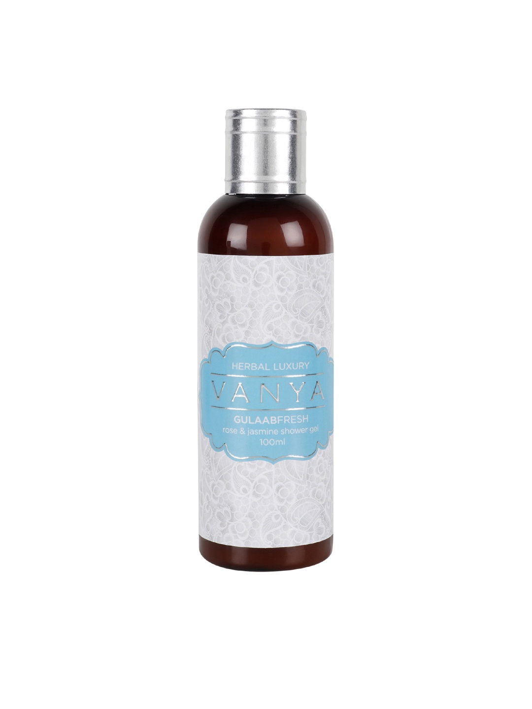 

HERBAL LUXURY Vanya Gulaab Fresh Rose And Jasmine Shower Gel 100 ml, Blue