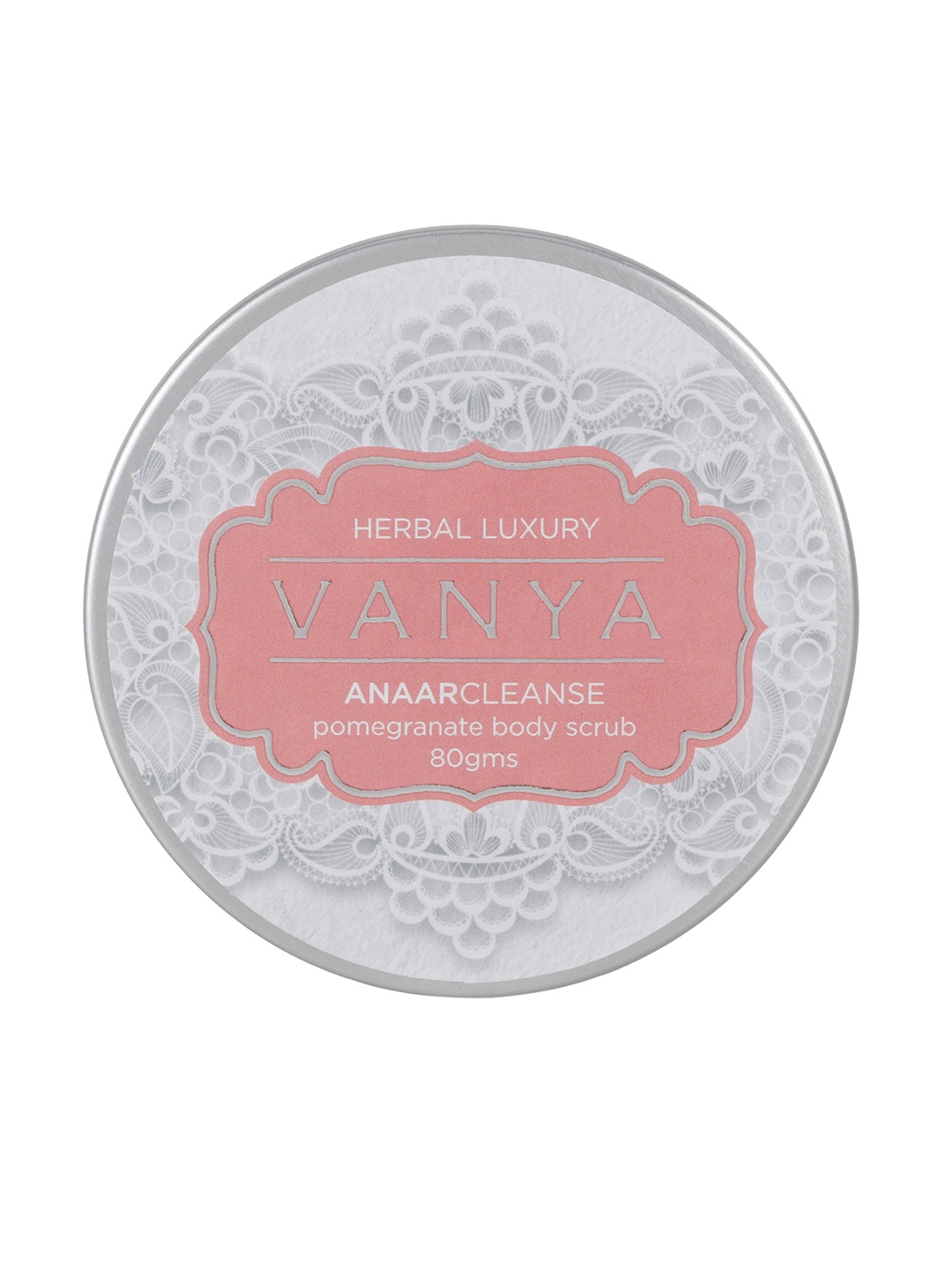 

HERBAL LUXURY VANYA Anaar Cleanse/ Pomegranate Body Scrub 80 g, Pink