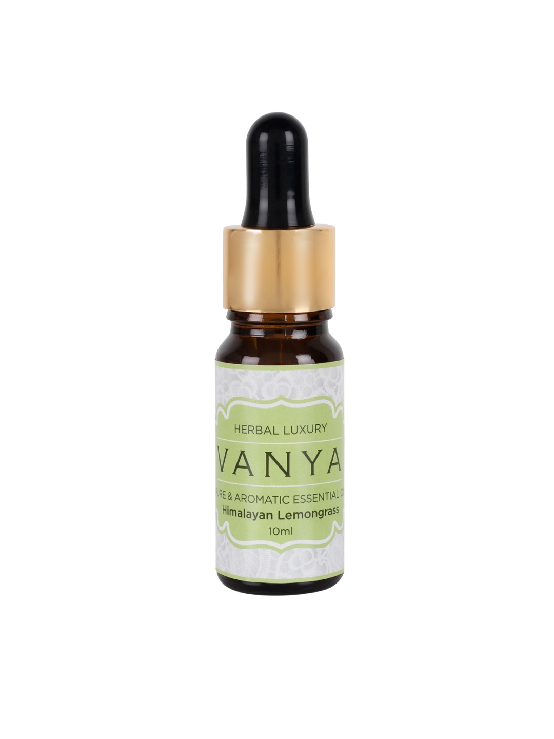 

HERBAL LUXURY VANYA Himalayan Lemongrass Essential Oil 10 ml, Lime green