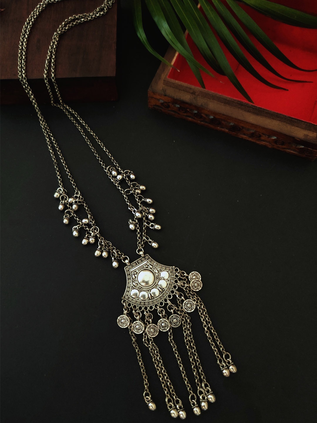 

Binni's Wardrobe Silver-toned Silver Plated Necklace