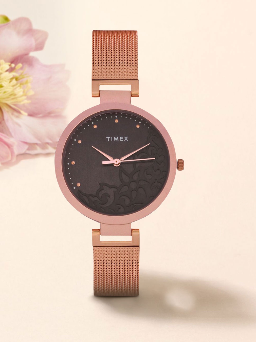 

Timex Women Grey Analogue Watch - TW000X222