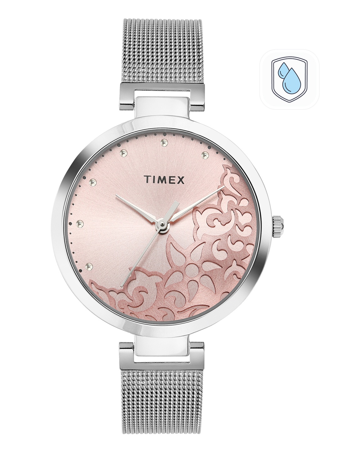 

Timex Women Pink Analogue Watch - TW000X217