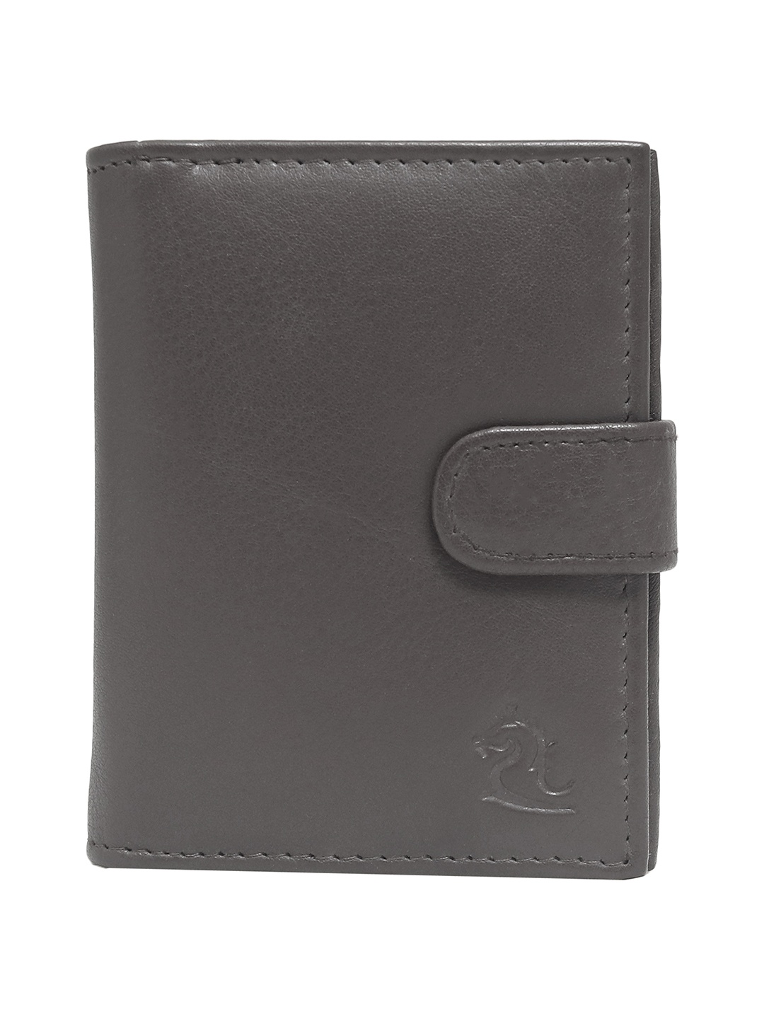 

Kara Unisex Black Solid Leather Card Holder