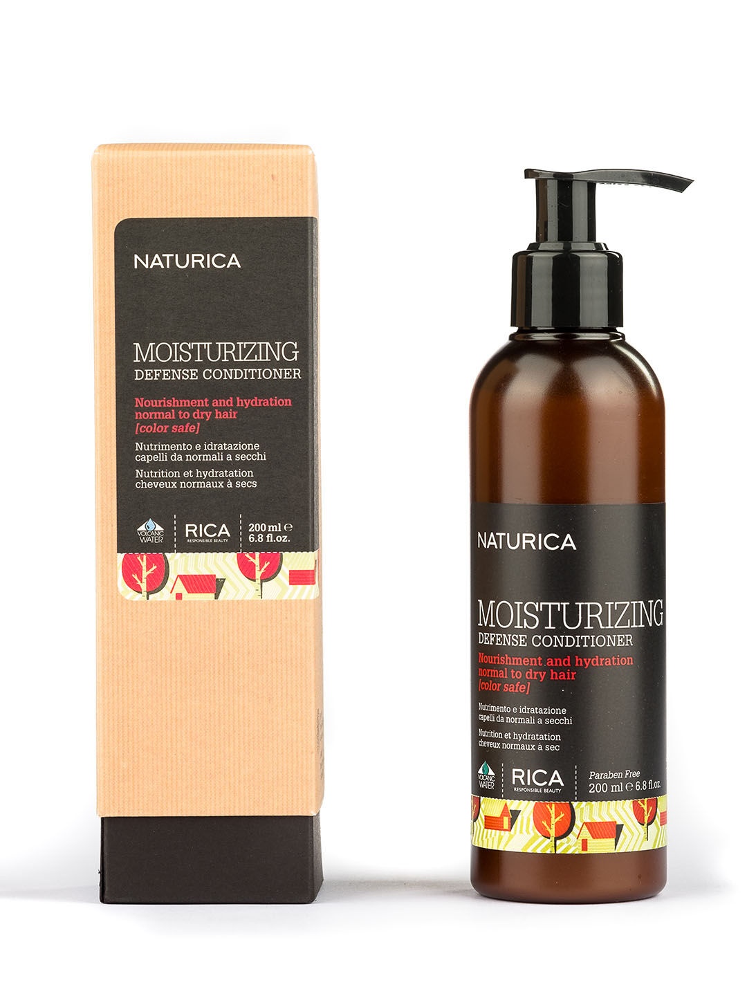 

Naturica Unisex Moisturising Defense Conditioner 200 ml, Brown