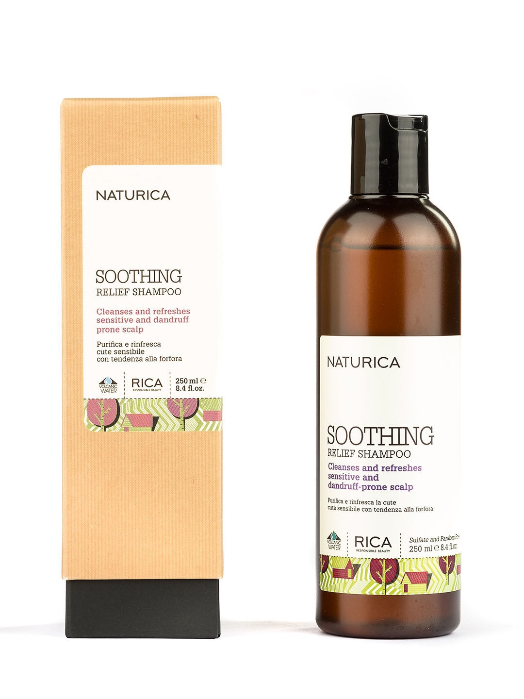 

Naturica Unisex Soothing Relief Anti-Dandruff Shampoo 250 ml, Na