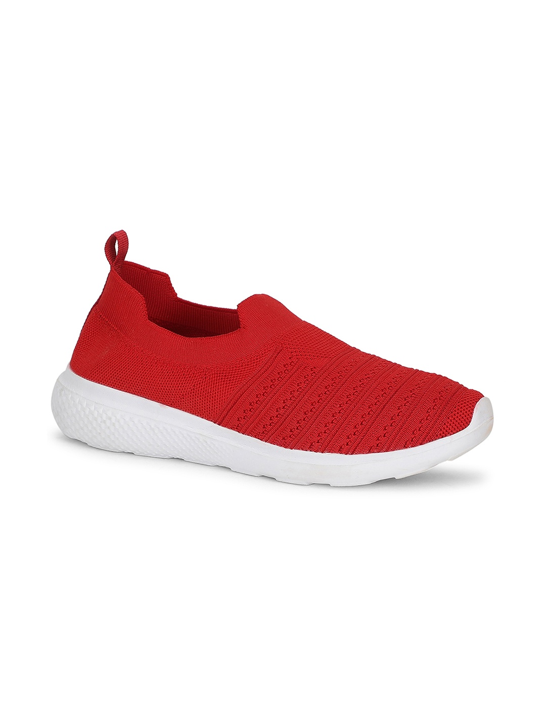 

Khadims Women Red Slip-On Sneakers