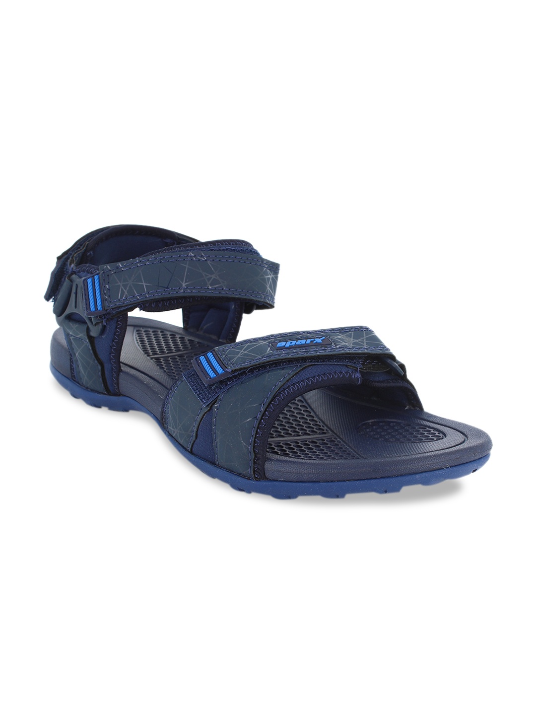 

Sparx Men Navy Blue Sports Sandals