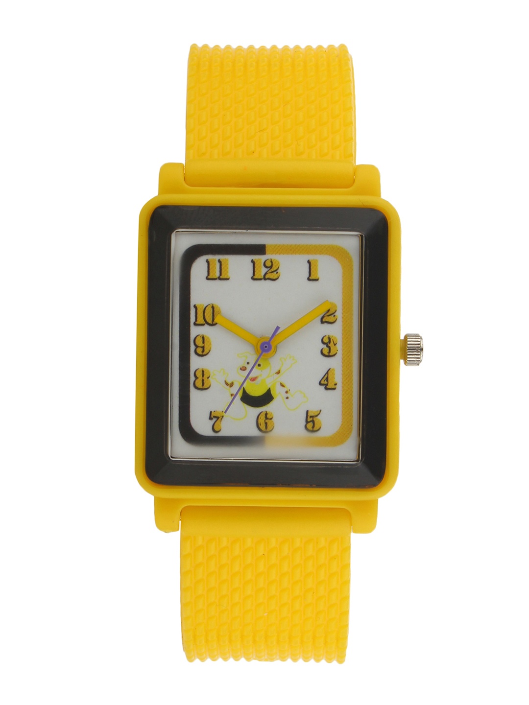 

Fantasy World Boys White & Yellow Analogue Watch