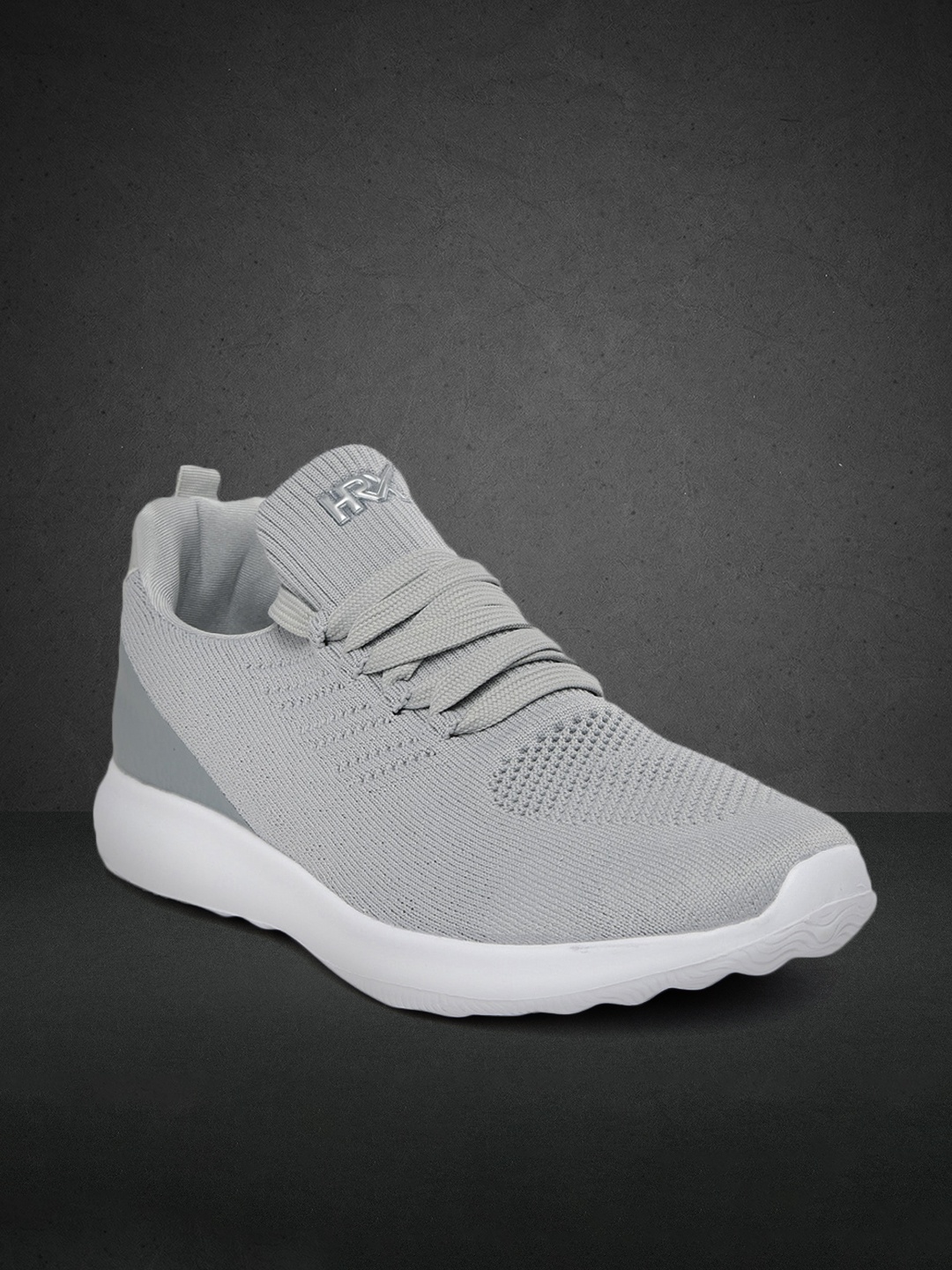 

HRX by Hrithik Roshan Men Grey Knit Run 1.0 Running Shoe