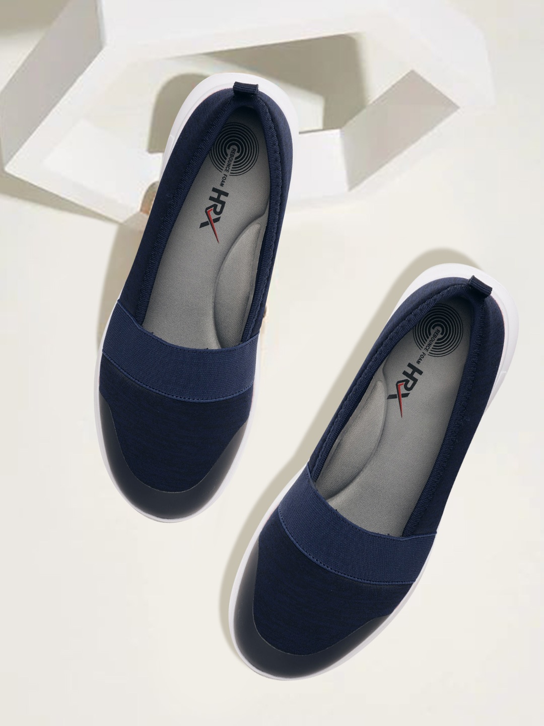 

HRX by Hrithik Roshan Women Navy Blue Walking Shoes