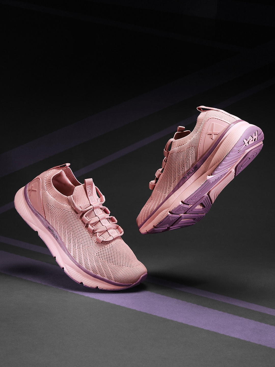 

HRX by Hrithik Roshan Women Pink N-FLUX Running Shoe