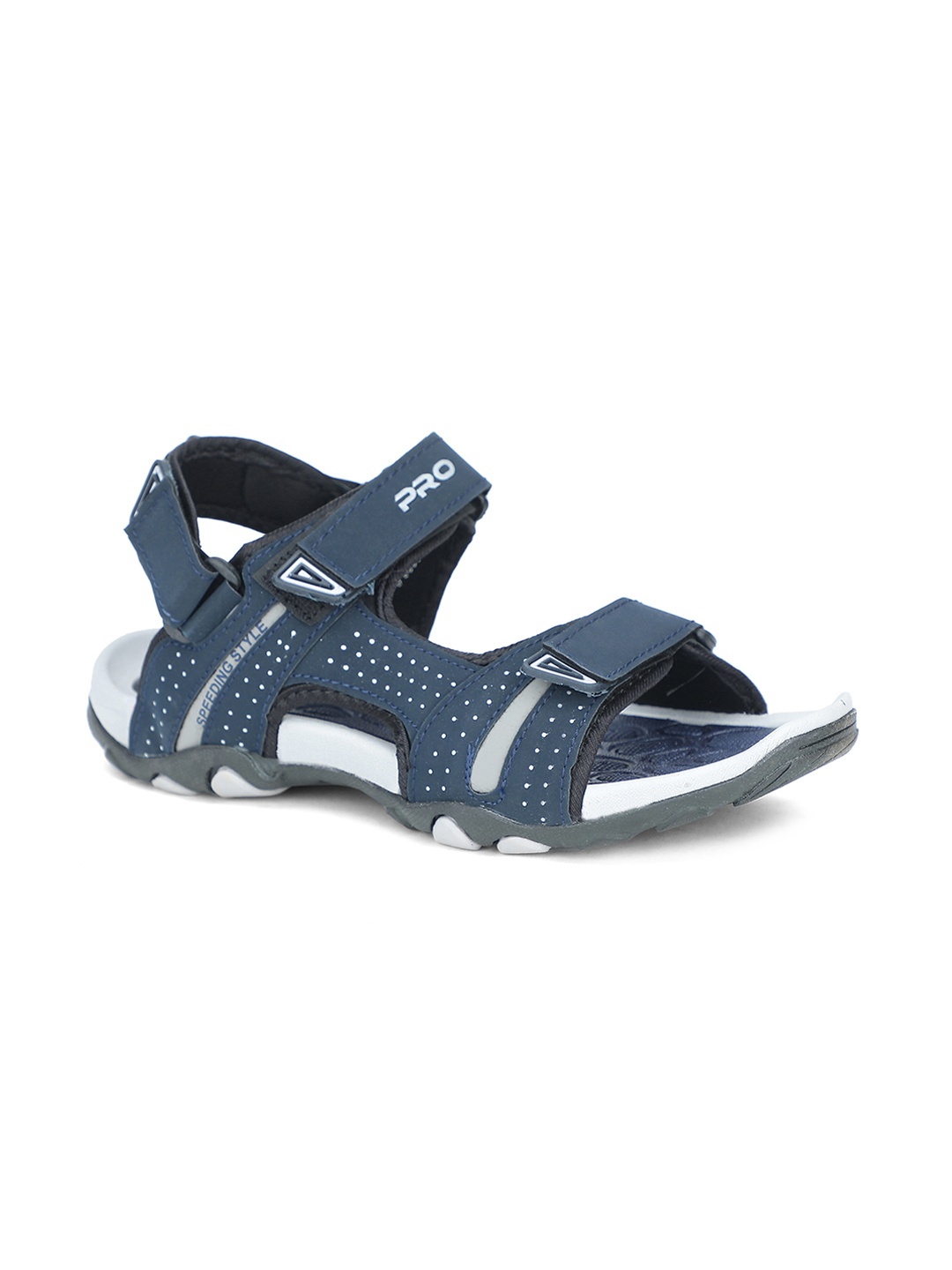 

Khadims Men Navy Blue Sandals