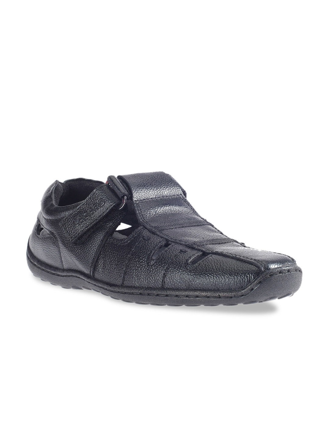 

Khadims Men Black Fisherman Sandals