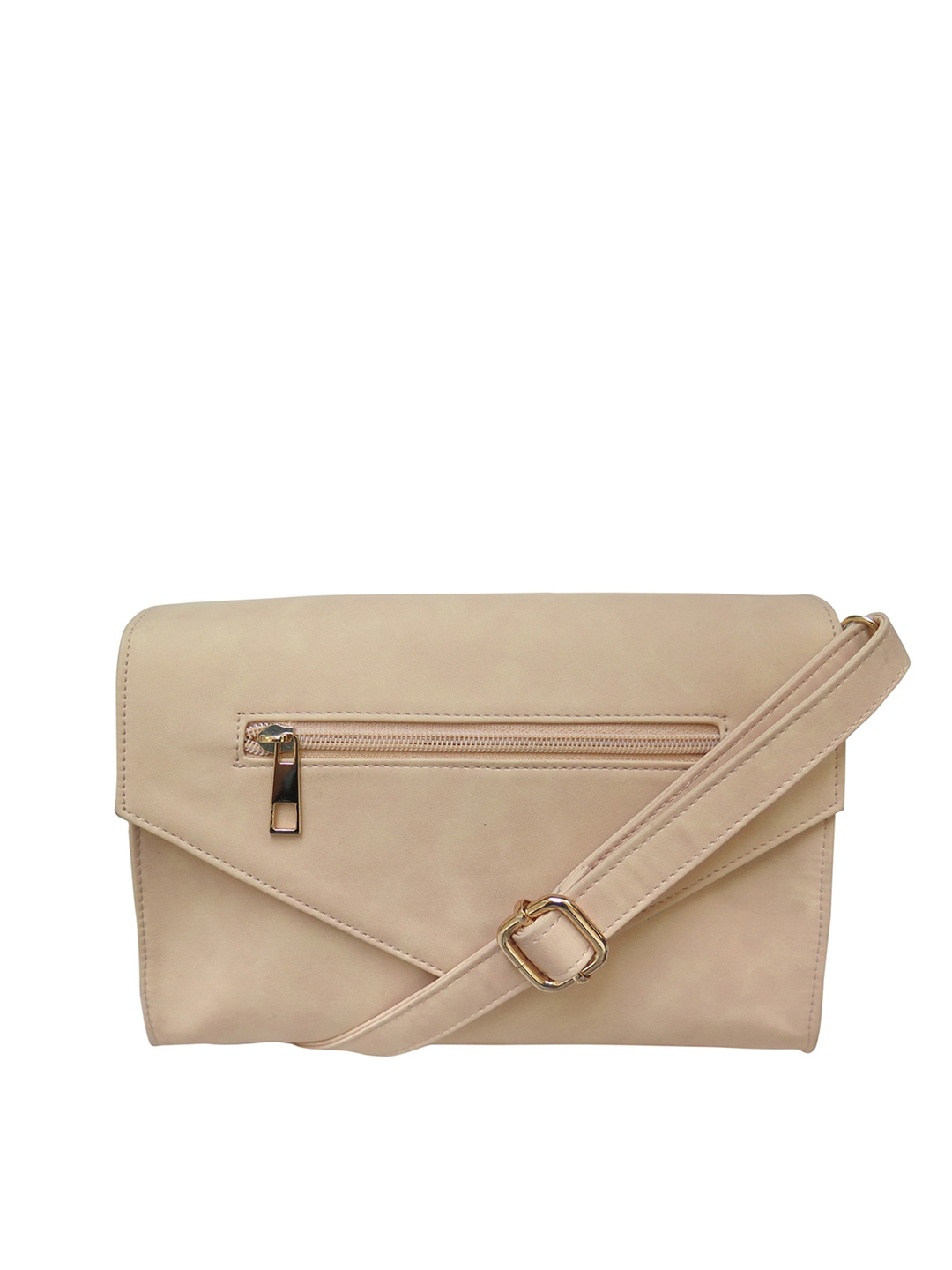 

Spice Art Women Peach Coloured Solid Cross Body Waist Bag