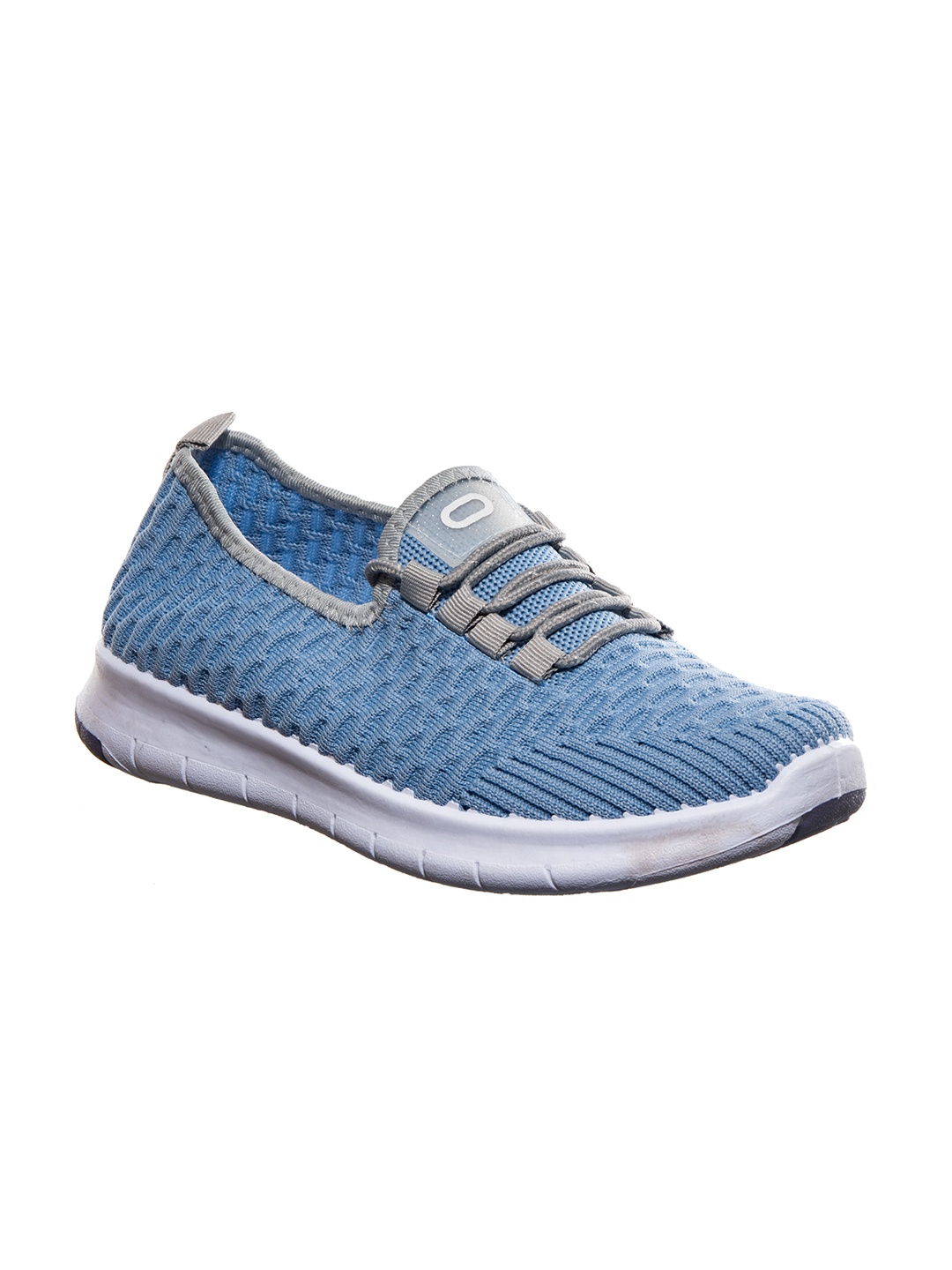 

Khadims Women Blue Woven Design Sneakers