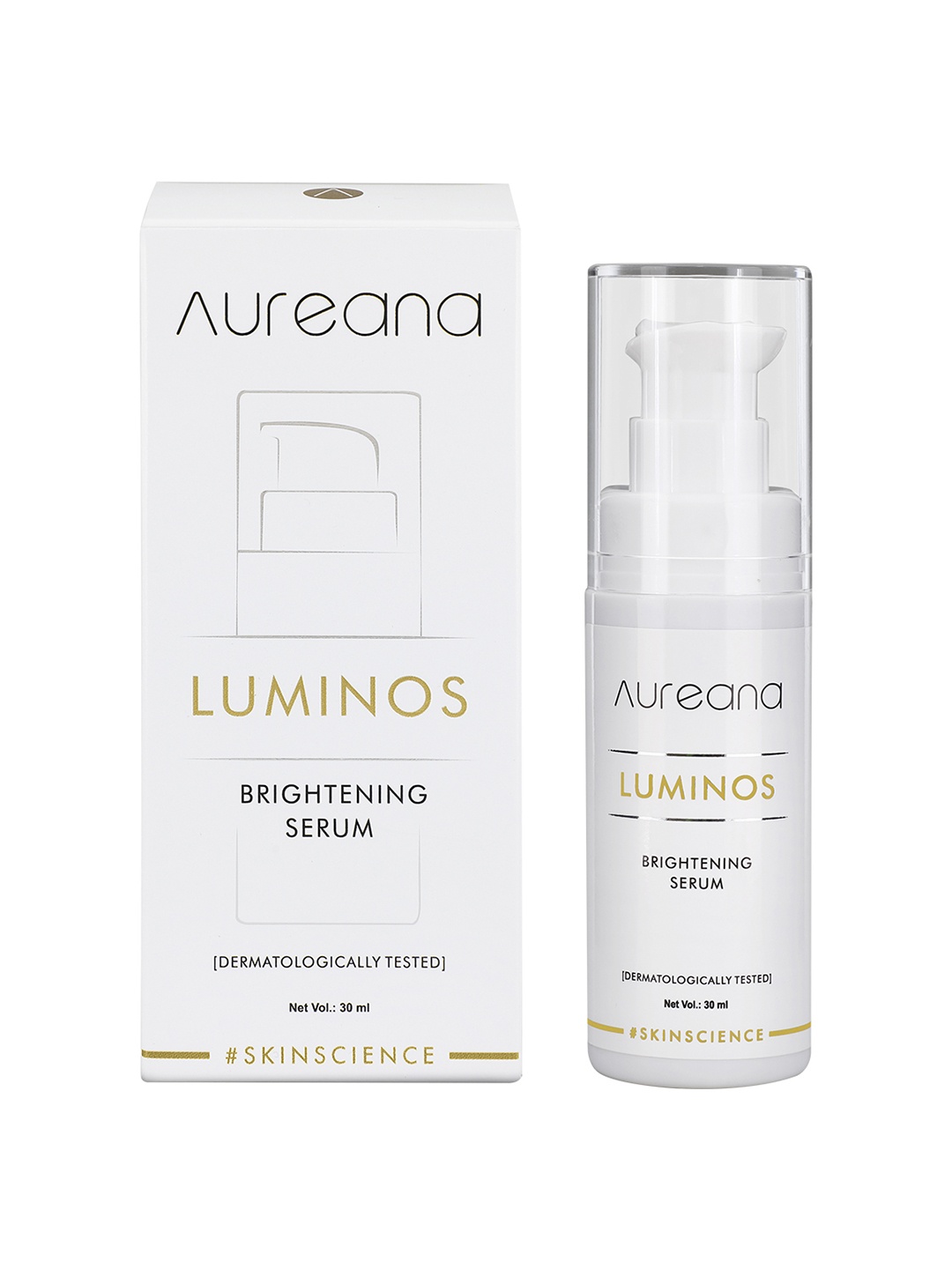 

Aureana Luminos Brightening Serum 30 ml, White