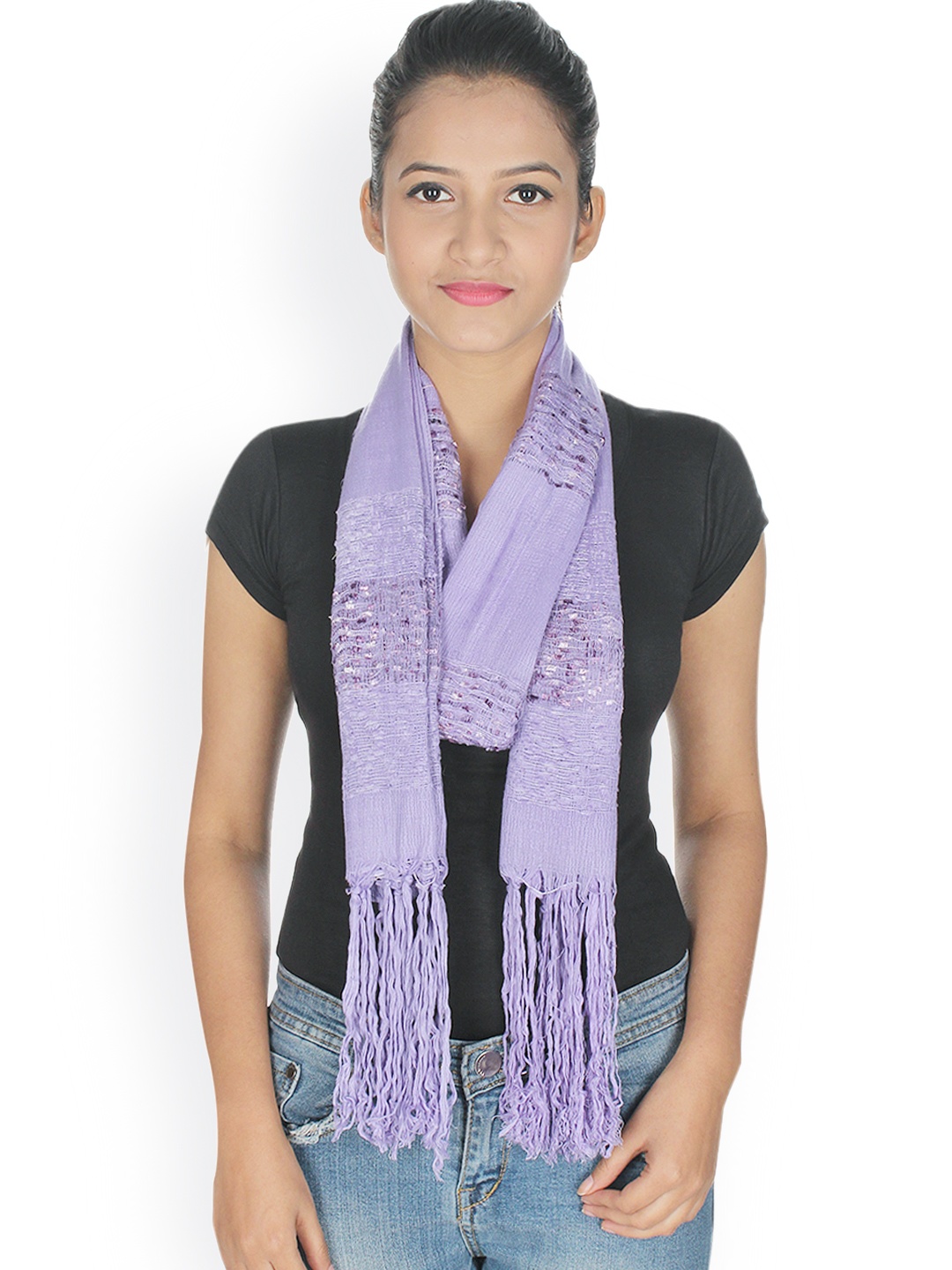 

Anekaant Women Purple Stole