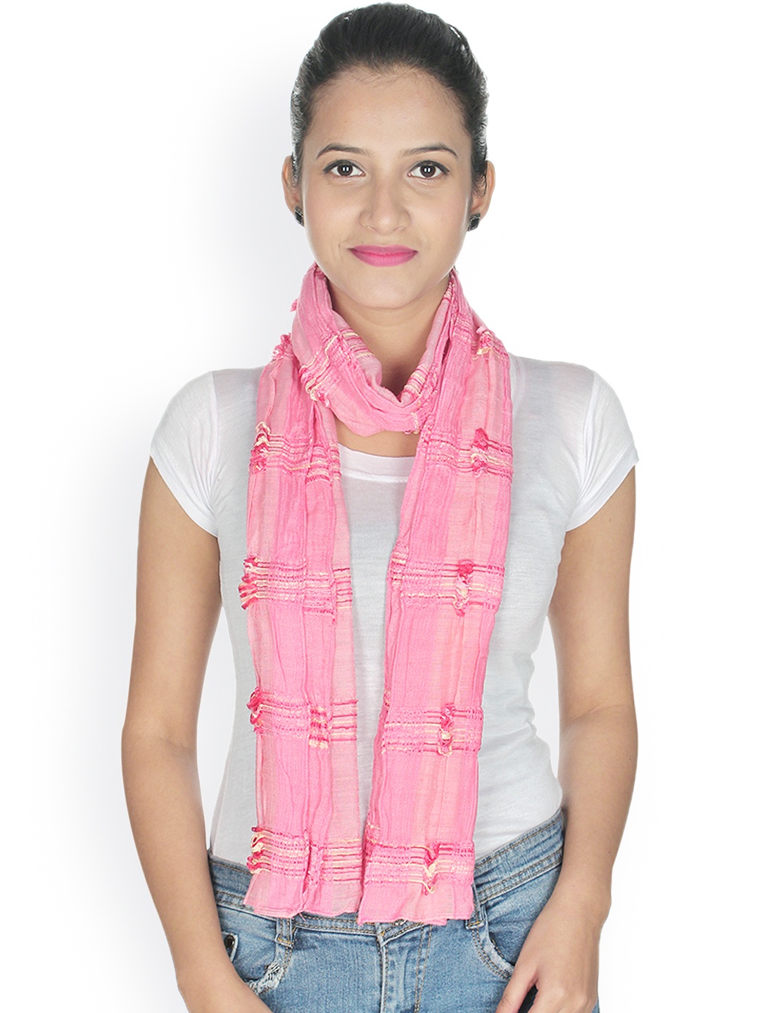 

Anekaant Women Pink Stole