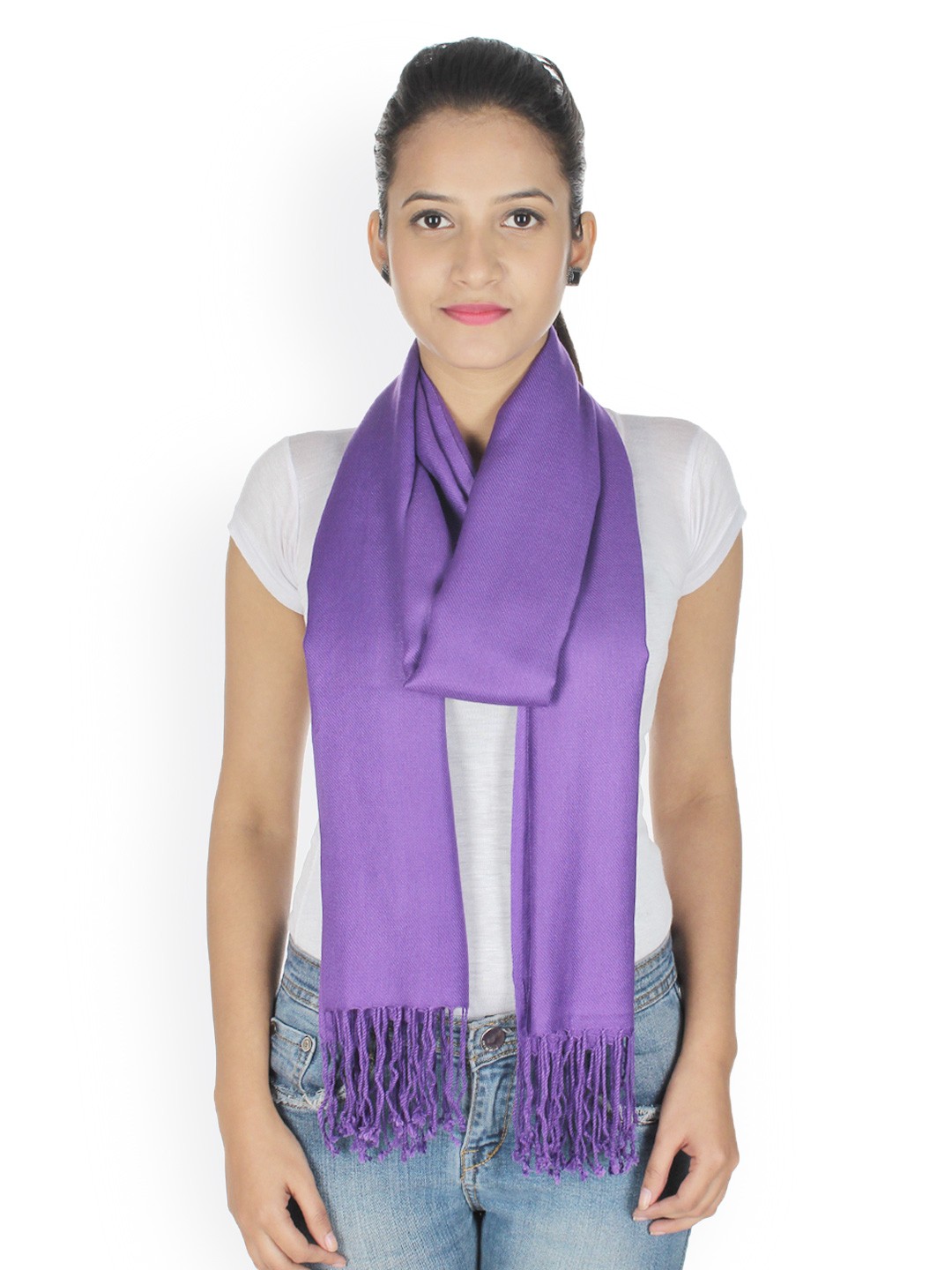 

Anekaant Purple Stole