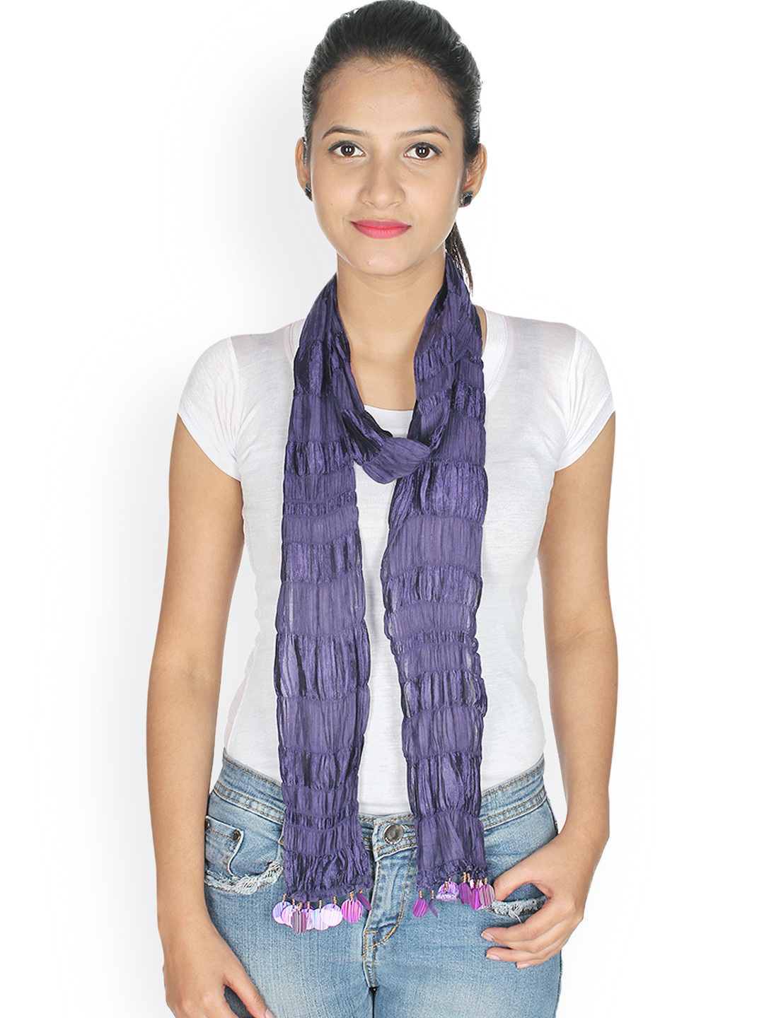 

Anekaant Women Purple Stole