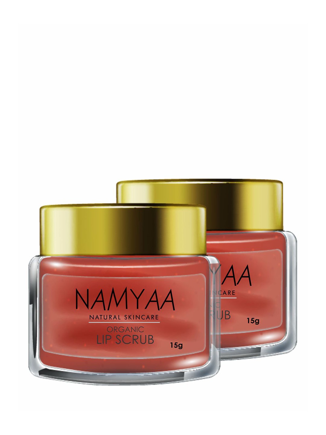 

Namyaa Pack of 2 Organic Lip Scrubs, White
