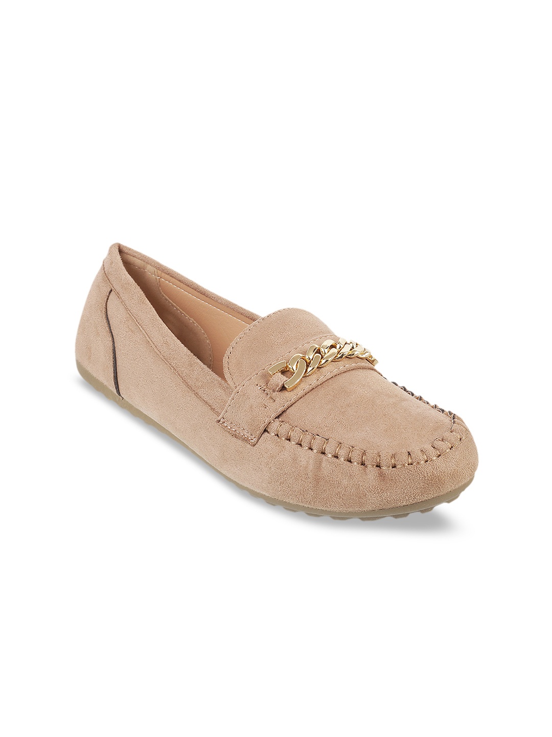 

Metro Women Khaki Brown Loafers