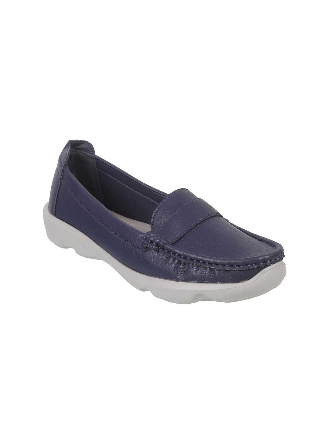 

Metro Women Navy Blue Loafers