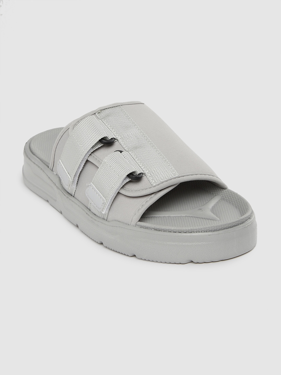 

HRX by Hrithik Roshan Men Grey Hook & Loop Athleisure Sandal