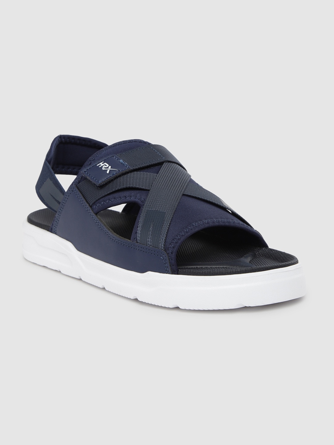 

HRX by Hrithik Roshan Men Navy Hook & Loop Athleisure Sandal, Navy blue