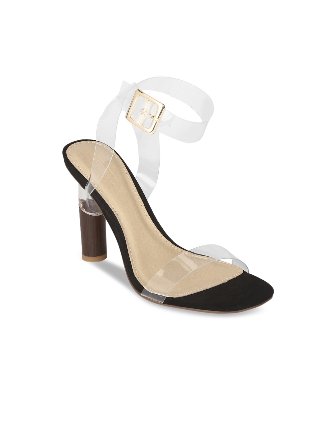 

Truffle Collection Women Black Solid Sandals
