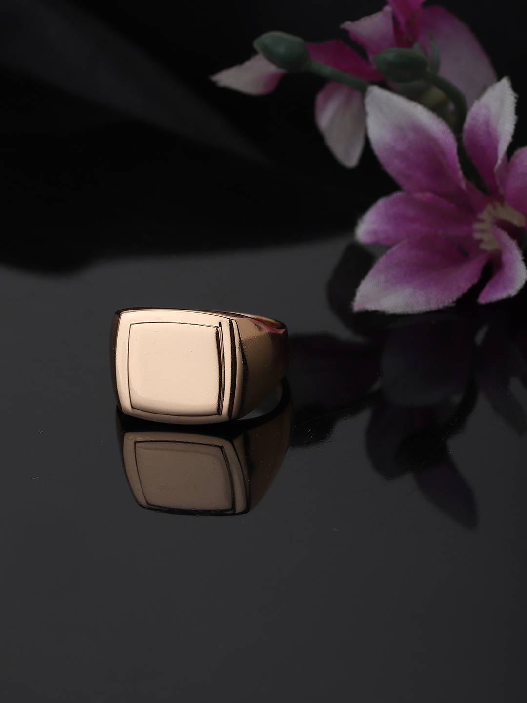 

Carlton London Men Rose Gold-Plated Finger Ring