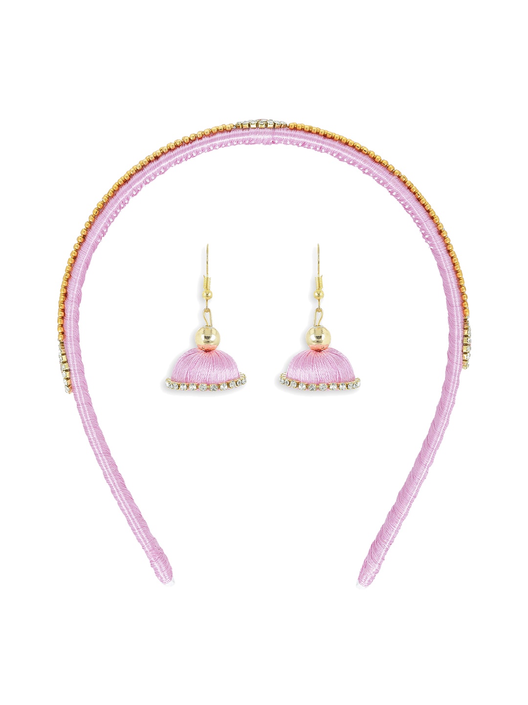 

AKSHARA Rose Beaded Hair Accessory Set