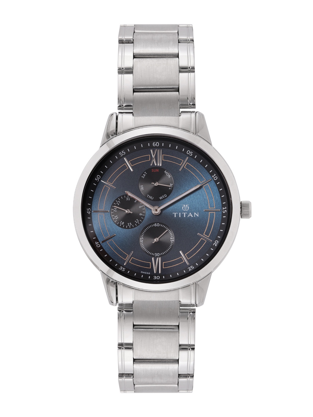 

Titan Women Raga Moonlight Analogue Watch NL95030WM01, Blue