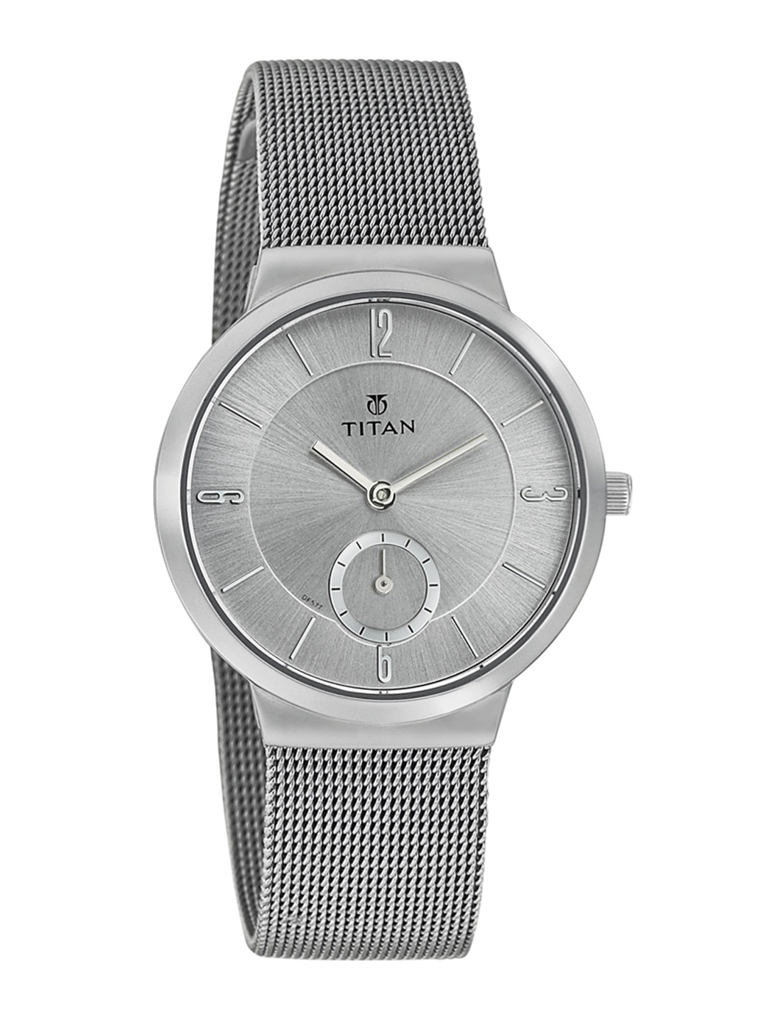 

Titan Women Silver-Toned Dial Watch 95033SM01J