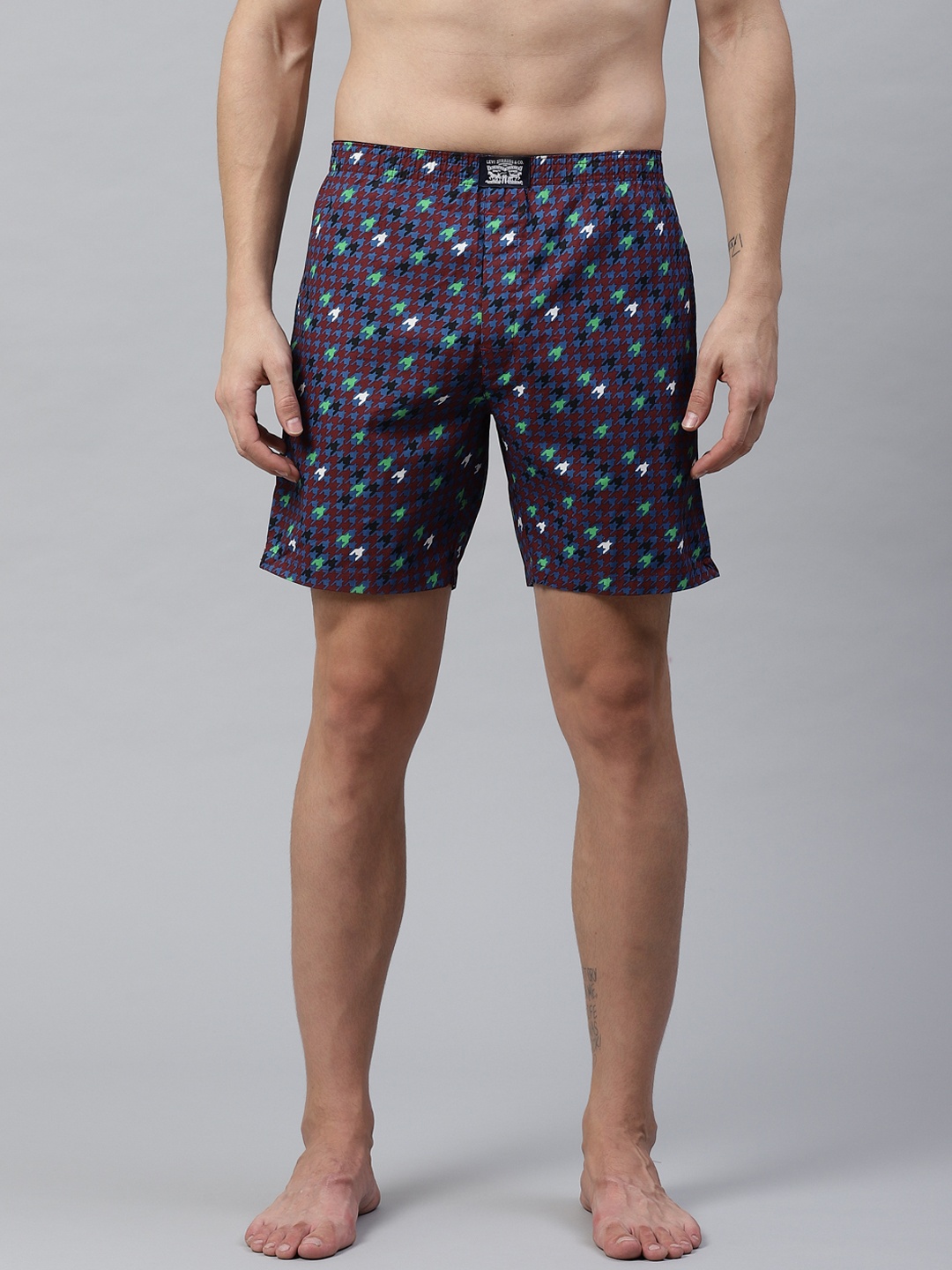 

Levis Men Assorted Printed Pure Cotton Boxers #023-BOXER SHORTS