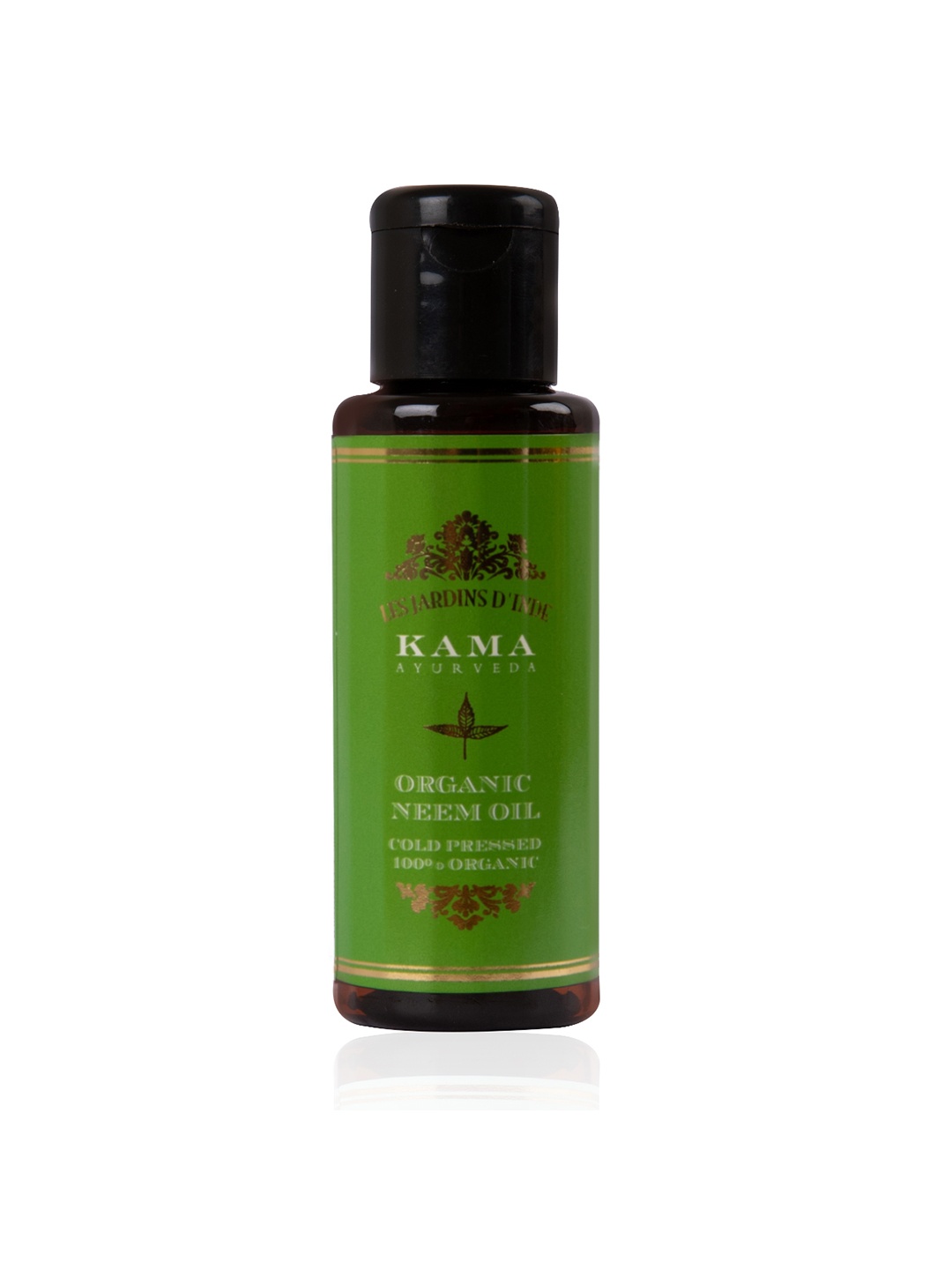 

KAMA AYURVEDA Organic Cold Pressed Neem Oil 50 ml, Green