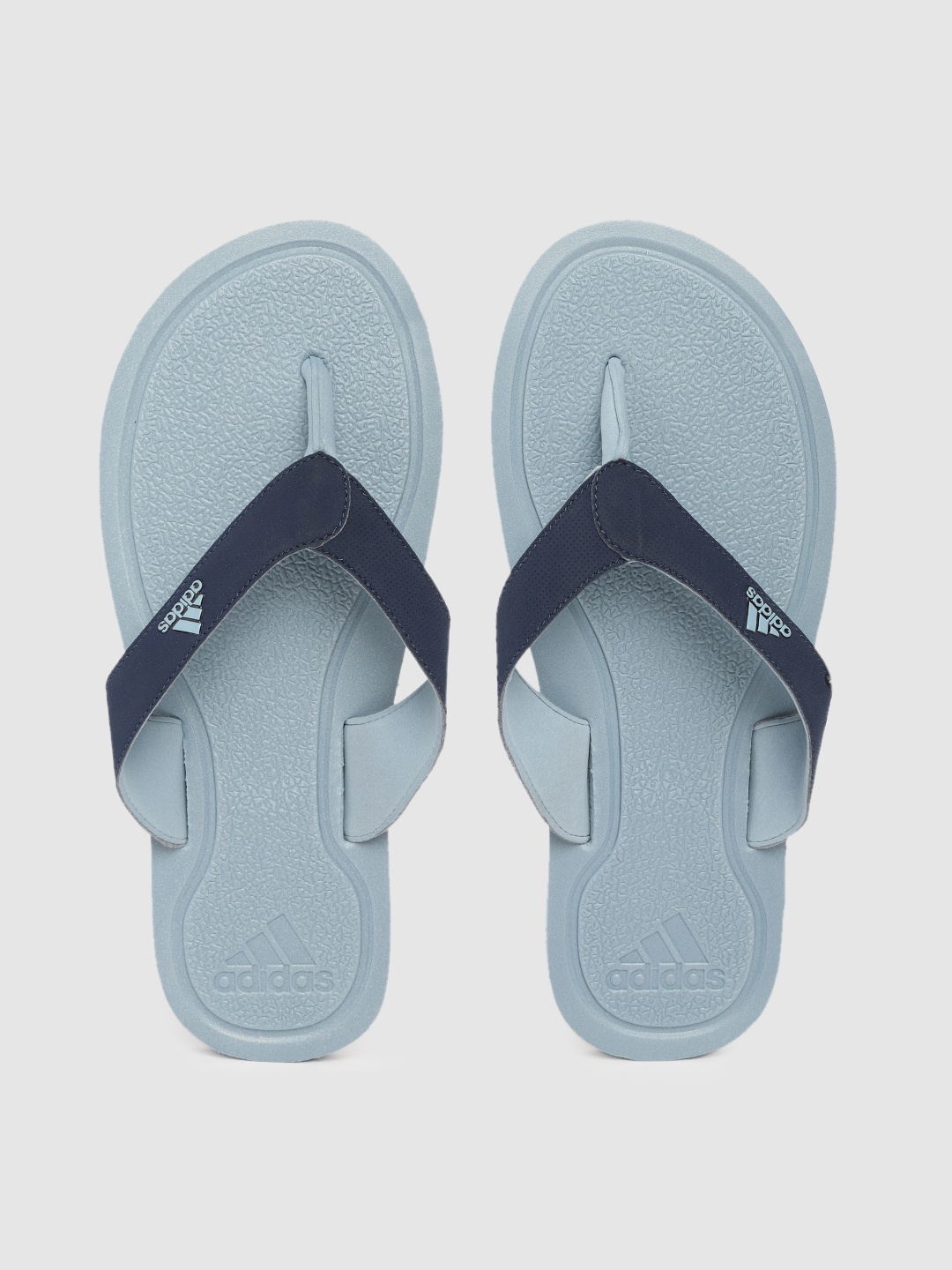 

ADIDAS Men Blue Stabile Textured Thong Flip-Flops