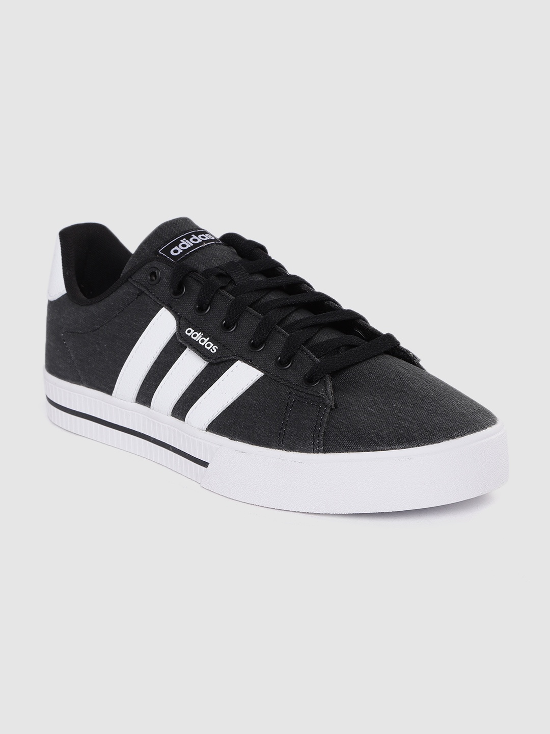 

ADIDAS Men Black and White Daily 3.0 Skateboarding Shoes