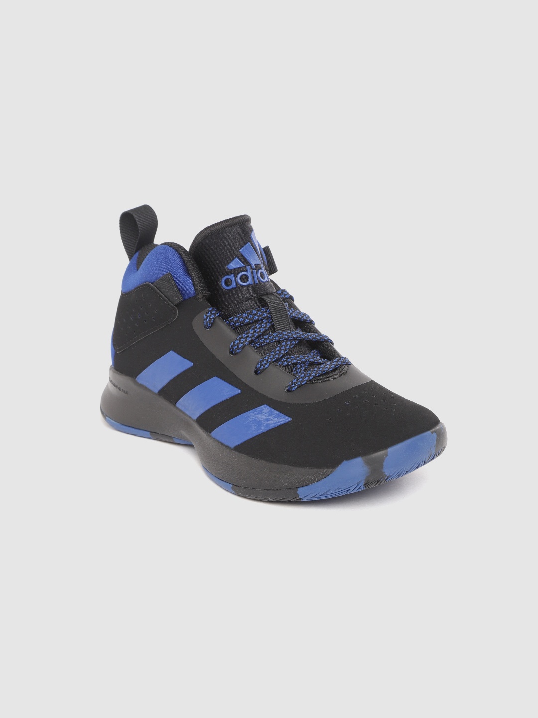 

ADIDAS Kids Black Solid Cross Emp UP 5 Basketball Shoes