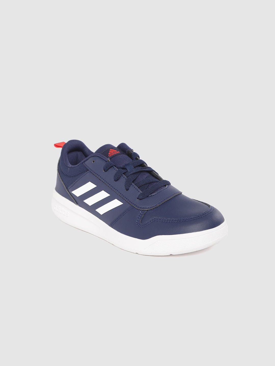 

ADIDAS Kids Navy Blue & White Striped Detail Tensaur Running Shoes