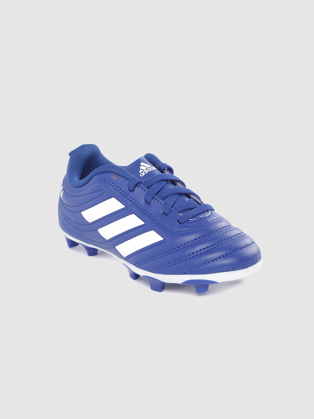 

ADIDAS Boys Blue Textured COPA 20.4 Firm Ground Football Shoes