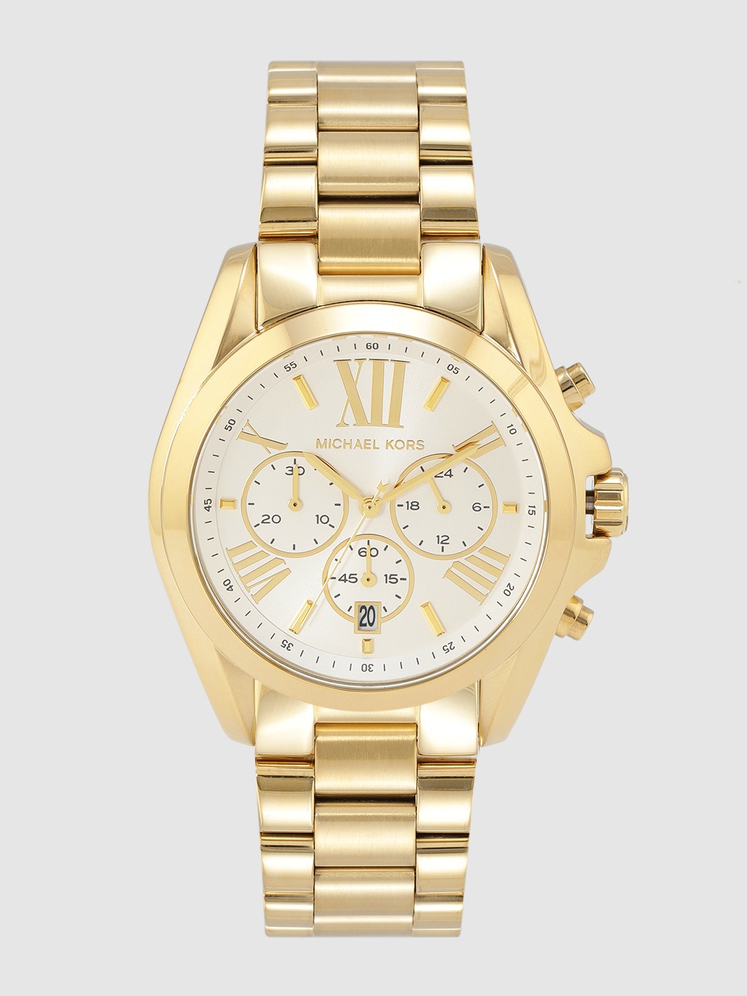 

Michael Kors Women Off-White Chronograph Watch MK6266