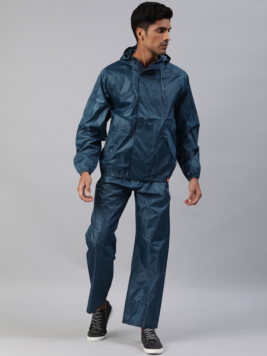

Wildcraft Men Navy Blue Solid Rain Suit