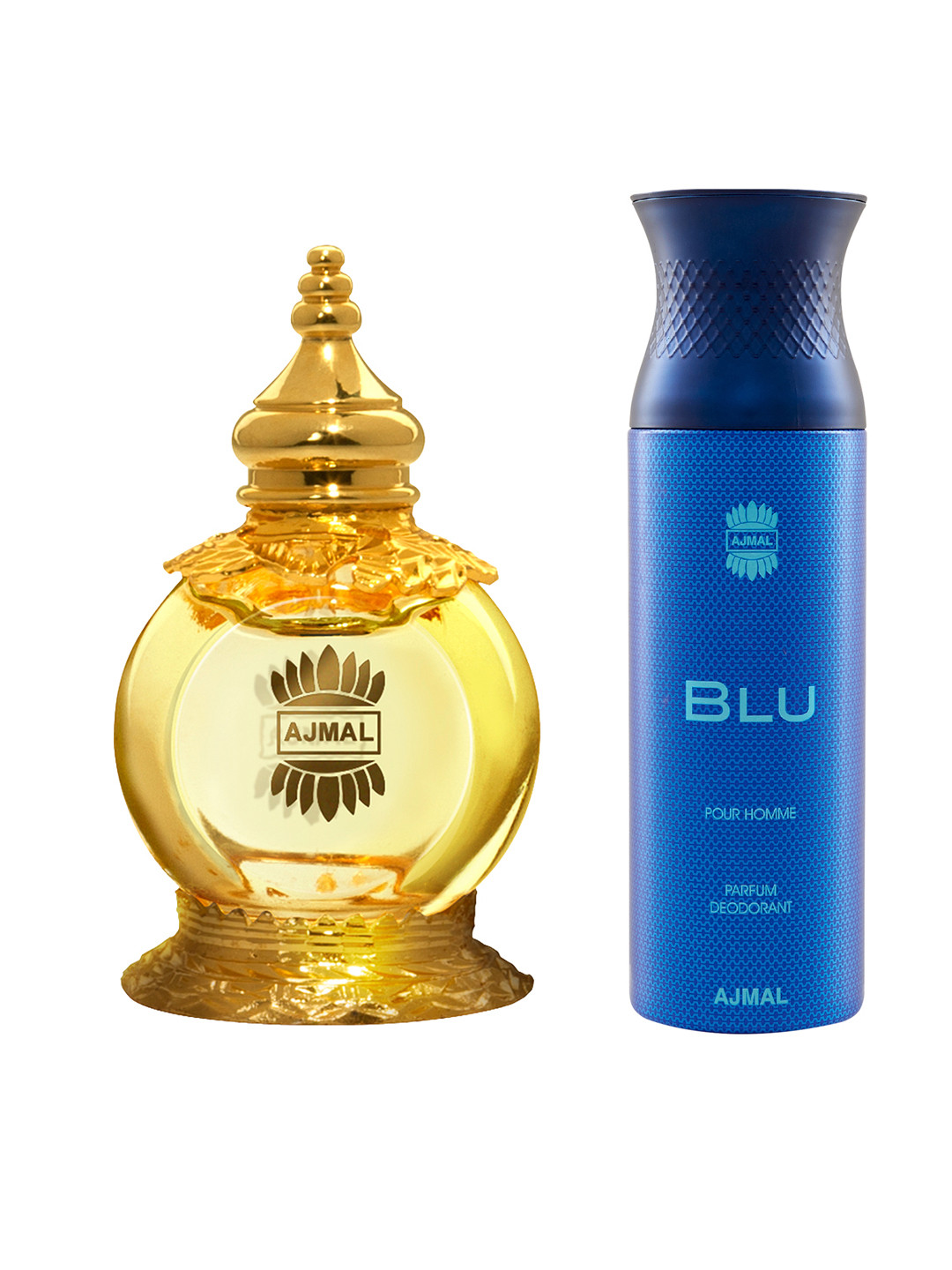 

Ajmal Unisex Set of Perfume & Deodorant, Blue