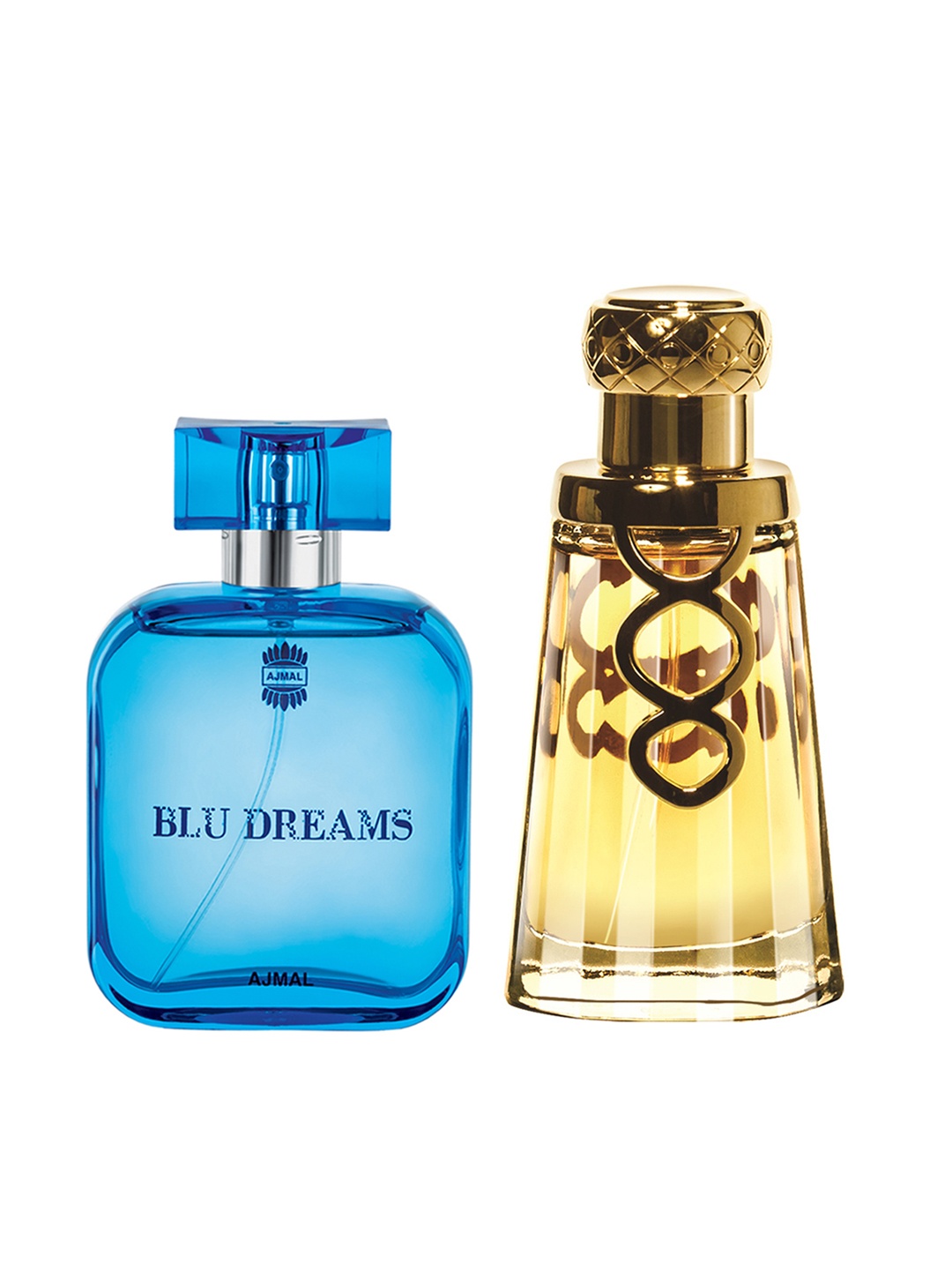 

Ajmal Men Set of Blu Dreams Eau De Parfum 100 ml & Khallab Eau De Parfum 50 ml, White