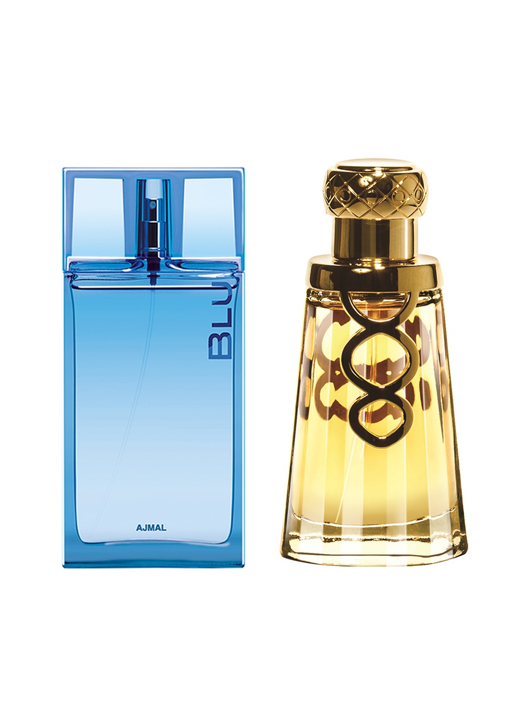 

Ajmal Unisex Set Of 2 Khallab EDP 50ML & Blu EDP 90ML Perfumes, Blue