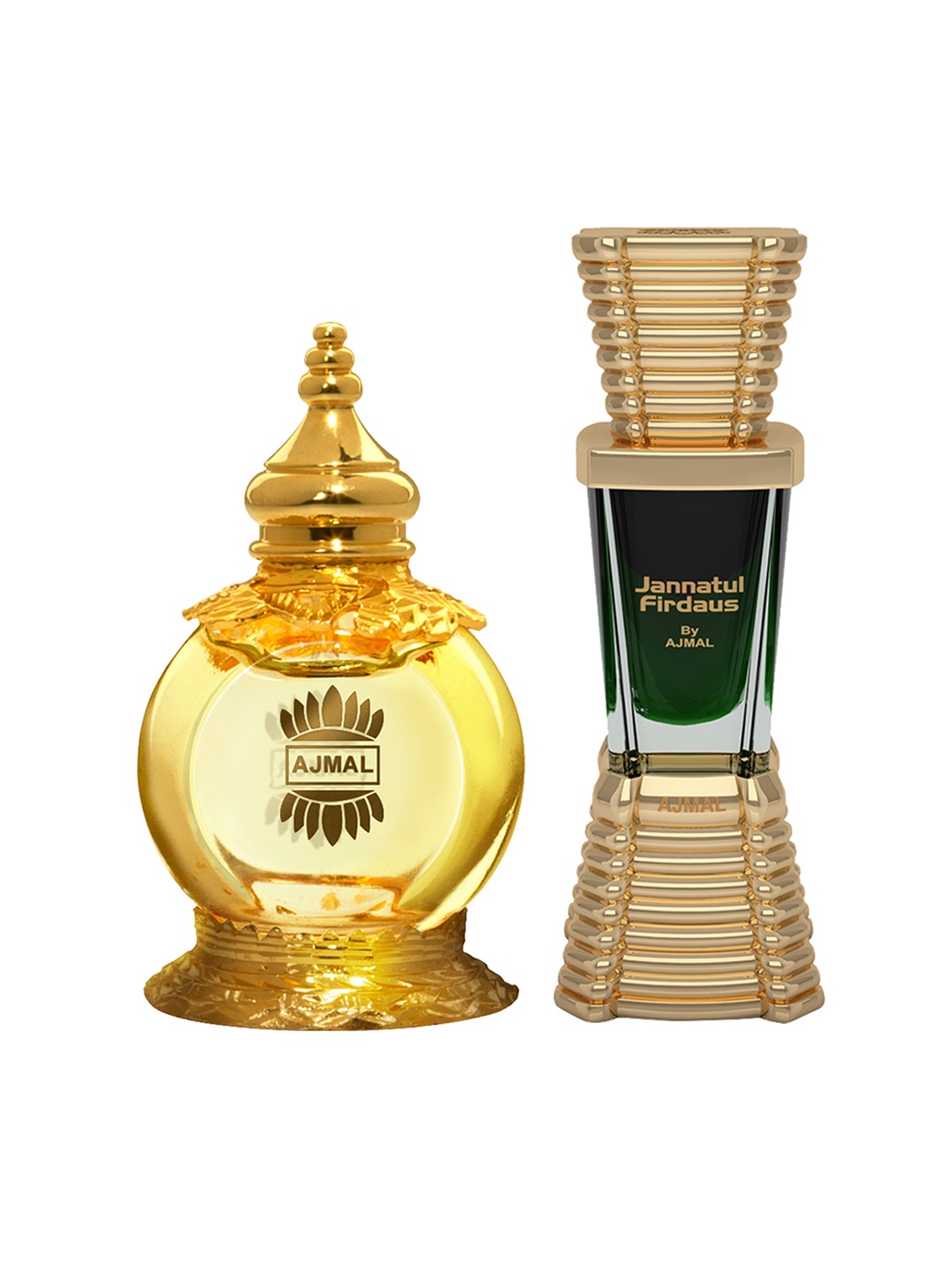 

Ajmal Set Of Jannatul Firdaus Oriental Perfume & Mukhallat Al Wafa Oriental Perfume, Blue