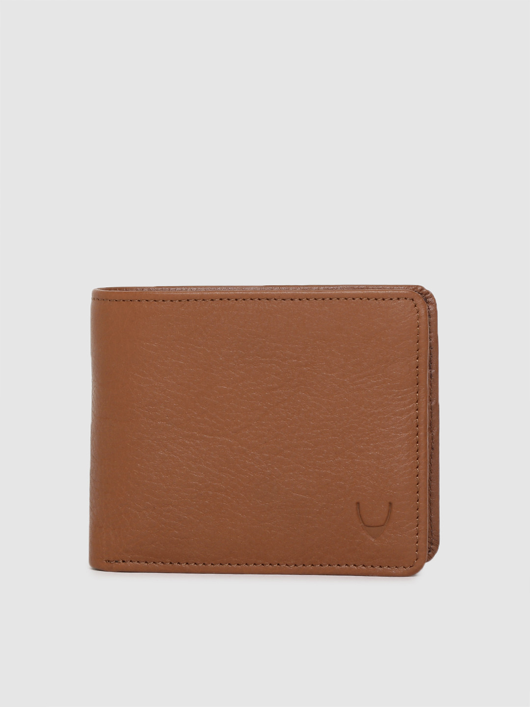 

Hidesign Men Tan Brown Solid Leather Two Fold Wallet