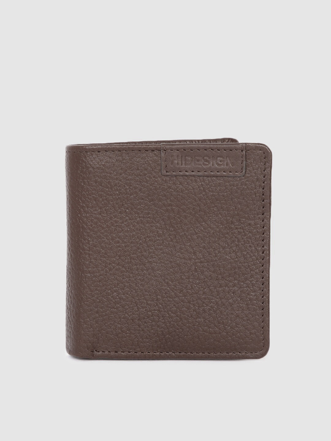 

Hidesign Men Brown Solid Leather Two Fold Wallet