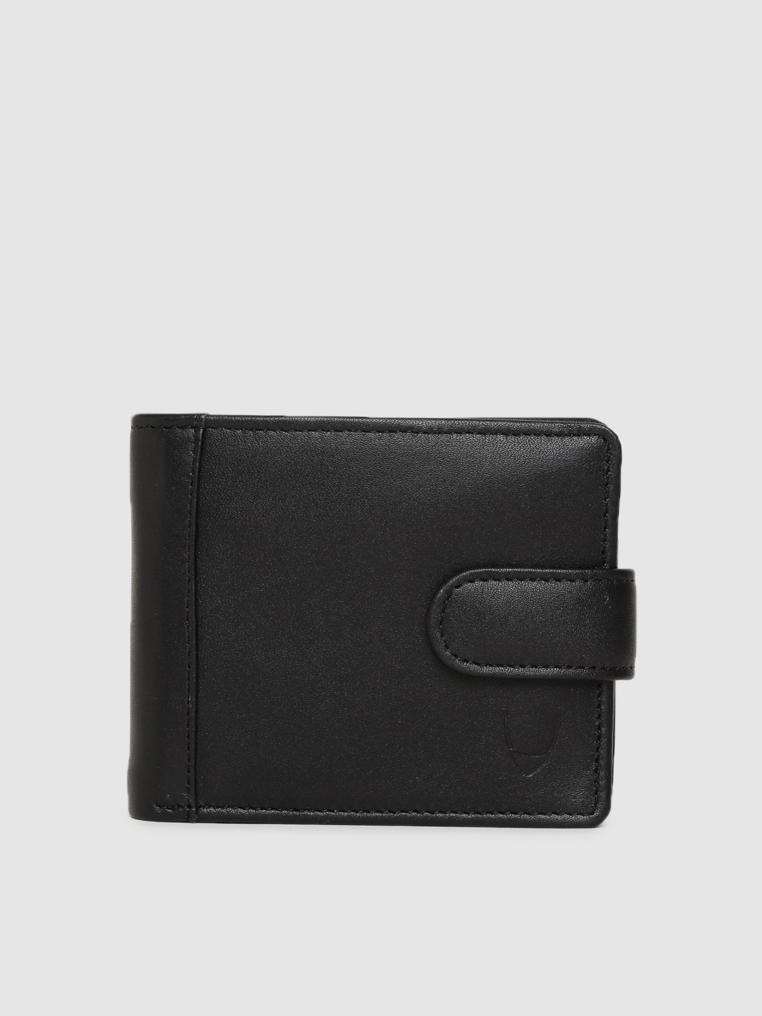 

Hidesign Men Black Solid Two Fold Wallet